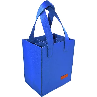 Low Price Good Texture Waterproof Wine Gift Bag Felt Wine Bag