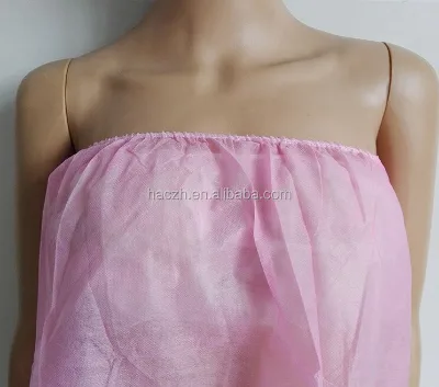 Lightweight Disposable Spa Robe Elastic Cuff Design Quick-Dry Material for Resorts