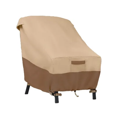Factory Hot Sale Anti UV Waterproof Rain Snow Patio High Back Chair Cover Patio Out Door Chair Cover