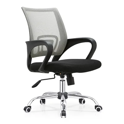 Luxury Black Modern Mesh Office Chair Back Part for Home Office and Hotel Use Solid Back