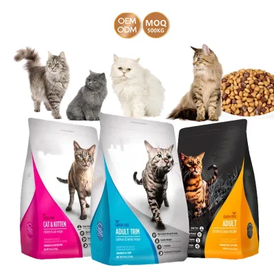 Top Selling OEM Cat Food Science Formula 10kg Protein Rich Multiple Flavors Grain-Free Main Ingredient Fresh Meat Fish Owners
