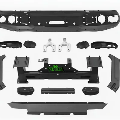 Front Bumper Off Road 4X4 Grille Cover Conversion Steel Parts for Tank 300 Maple Forest Iron Cavalry Protection Bar Combination
