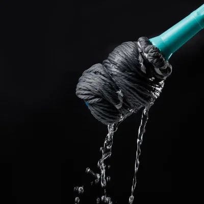 2023  hot selling hand-free washing wringing mop lazy wringing mop