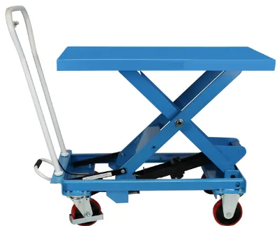 New Hydraulic Manual Scissor Lift: a Portable Manual Lift Suitable for Use in Homes, Hotels, and Restaurants