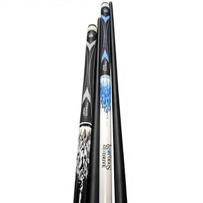 Tournament Grade 1/2 Split Carbon Fiber Poinos Pool Cue Aluminum Alloy Joint High Quality 20 Oz 147 Inches
