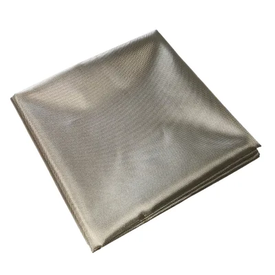 Hot Selling Sturdy Durable Radiation-Resistant Block Signal Polyester Copper Nickel Fabric Anti-Static Plaid for Cars Hospitals