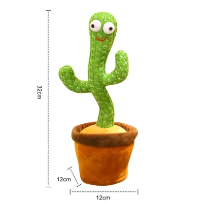 Dancing Cactus Early Childhood Education Toy Toys With Light up and Music Light-Up Toys