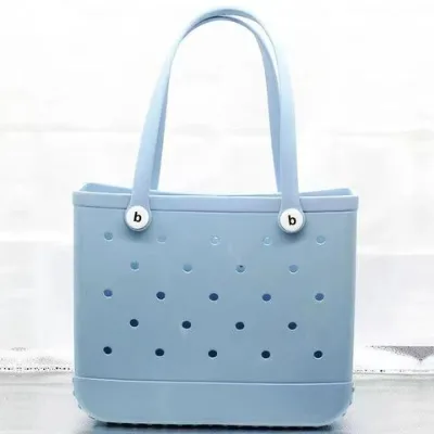 Hot sale hole big bag beach bag storage bag handbag EVA bag outdoor