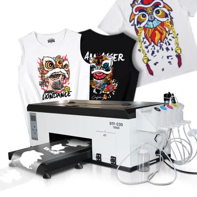 Best Selling XP600 A3 30cm DTG Heat Press Sublimation Printing DTF Printer