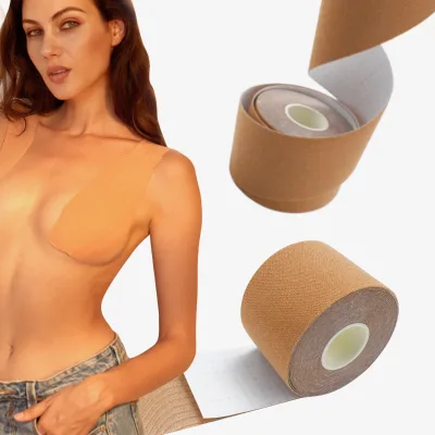 Boob Tape BoobTape Waterproof Sweat-Proof Body Tape Breast Lift Push Shape Sticky Bra Boob Tape Boobtape for Breast Lift