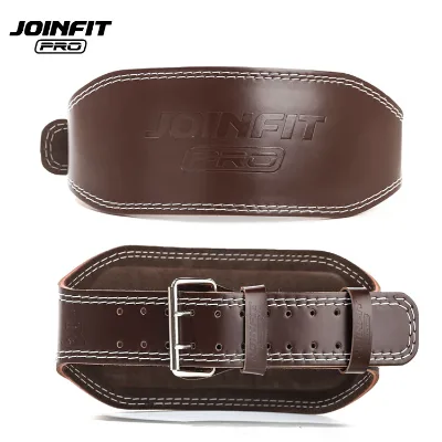 Gym Weight Belt Lumbar Back Support Powerlifting Weightlifting Heavy Duty Workout Training Strength Training Equipment Leather