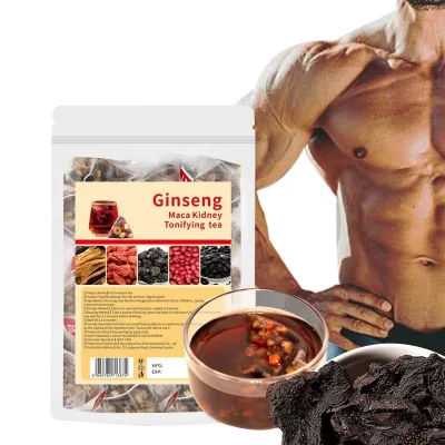 Five Treasures Ginseng Blended Bagged Herbal Tea Ginseng Tea Male Reproductive Health 200g Men's Tea