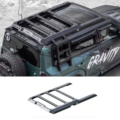Fit for Denza B5 MK Roof Platform, Sharp Style Roof Rack, Side Ladder, Mecha Expansion Off-Road Modification Parts