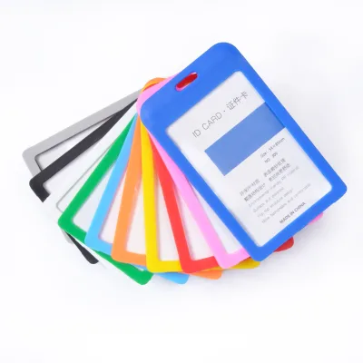 Wholesale 2023 Business Card Protector Cover PP Plastic Credit Card Holder and Passport Holder