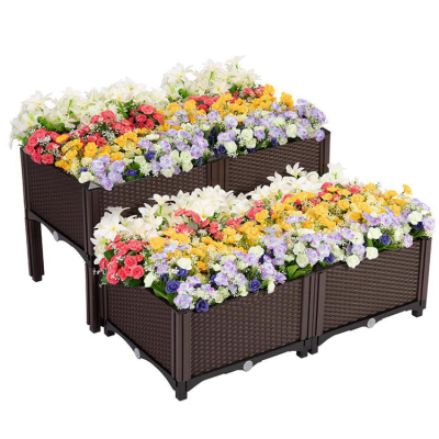 Garden Flower Pot Garden Bed Planters Raised Garden Bed Planter