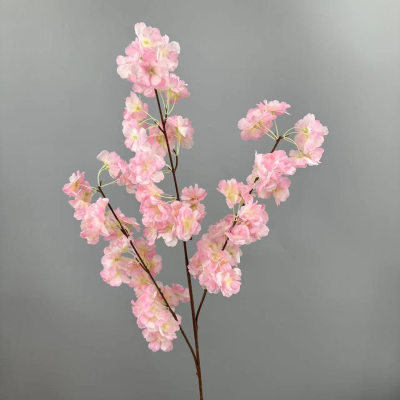Artificial Cherry Blossom Fake Cherry Blossom Flower for Wedding Hotel Home Decor