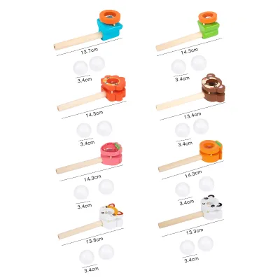 Wholesale Floating Ball Toy Kids Balance Ball Sports Toy Parent-child Interaction Funny Balloon Blowing Game