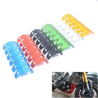 CRF250L CRF450R Motorcycle Exhaust Muffler Pipe Cover 2 Stroke Engine Aluminum Heat Shield Steel Road Motorbike Accessory
