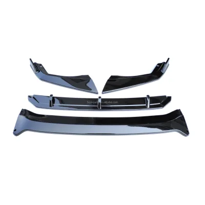 Bumper Lip Spoiler for Honda Elysion 2022 High Hardness Boot Spoiler Dry Carbon Fiber Gloss Black