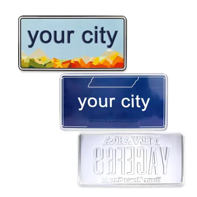 Customized Racing Car Motorcycle JDM Japanese License Plate Aluminum Tag