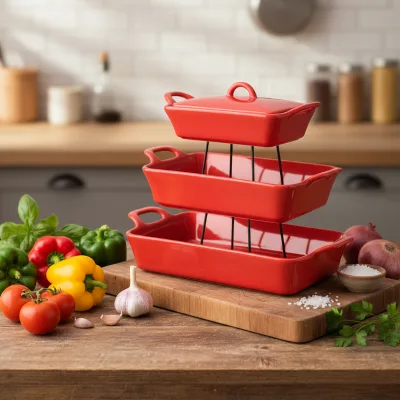 Hot Sale Useful Square Bread Baking Tray Kitchen Bakeware Essential for Baking Dishes & Pans