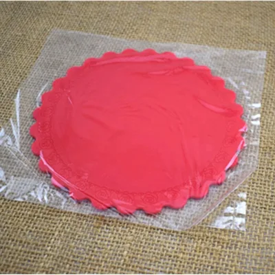 36g Wholesale Tableware Eco-friendly Silicone Mat Round Silicone Mat Heat Mat
