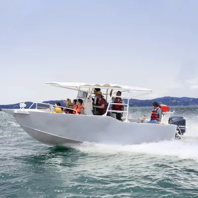 High Performance Kinocean Saltwater Fishing Boat 23FT Marine Aluminum Craft Hot Sale