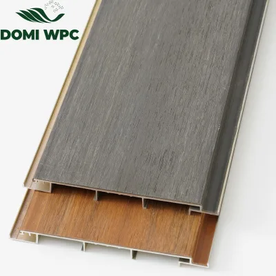 Outdoor Plastic Composite Aluminum Wall Cladding for Villa Wall Decoration Waterproof Fireproof Soffit Panels DOMI Brand