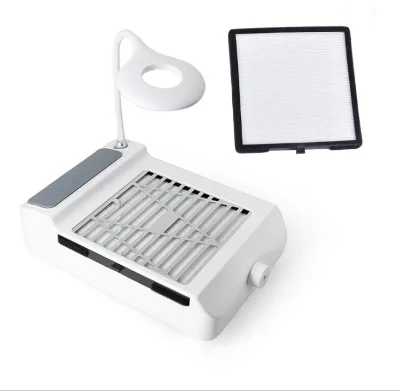 Hot Sale Rechargeable Portable Nail Dust Collector Fan Table Vacuum Dust Collector Nail Cleaner Nail Art Accessories Tool
