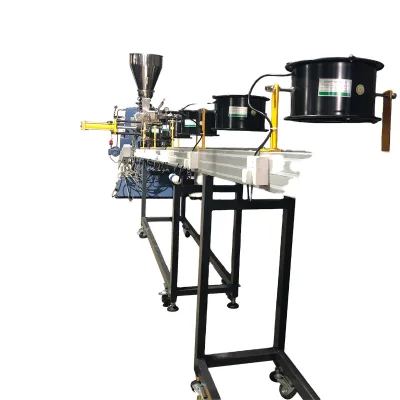 High Quality Air-cooling Steel Conveyor for Air Cooling Strand Pelletizing with Twin Screw Extruder