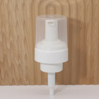 Customized Plastic PP 42mm White Non Spill Foam Pump Sprayer for Bottles Hand Wash Soap Dispenser