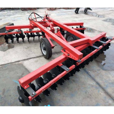 Heavy Harrow for All-Season Use - Reinforced Frame Shock Absorption, Mountainous Terrain Tractor Compatible