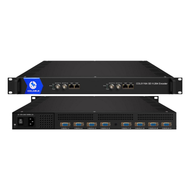 COL5116A SD 16 32 mpeg4 cvbs port input encoding H.264 Encoder ASI IP output