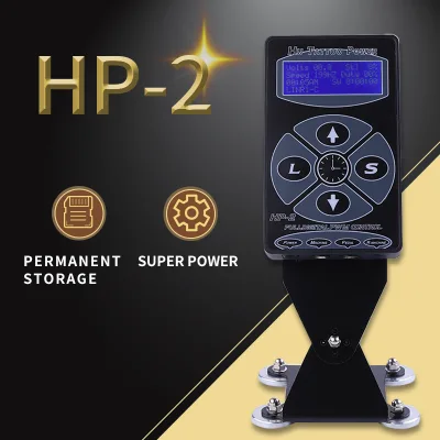 Professional Hurricane Tattoo Machine Power Supply Dual Intelligent Digital Lcd Rotary Tattoos Powersrca/dc Wireless Power