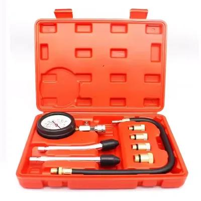 Multifunctional Car Oil Pressure Tester Auto Cylinder Pressure Gauge  Car Fuel Pump Pressure Compression Gauge Tester