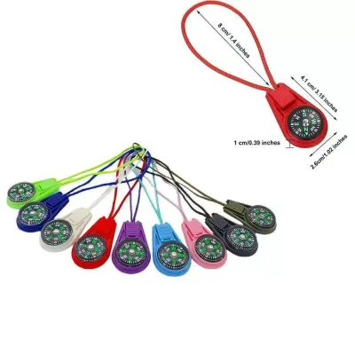 Wholesale Mini Compass With Lanyard, Portable Pocket Compass for Outdoor Survival and Hiking