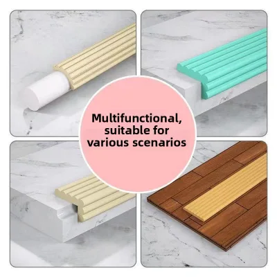 Model NBR NBR Rubber Anti-collision Strip for L-shaped/W-shaped Table Corners Children's Household Safety Protective Strip