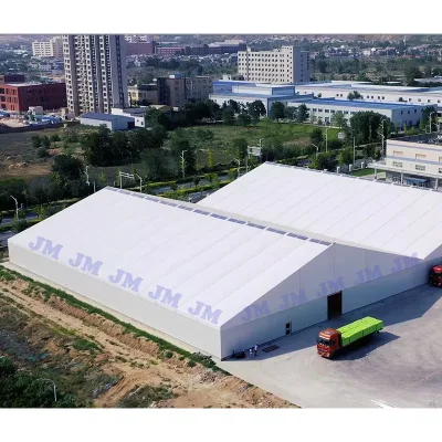 1000 Sqm Large Capacity Industrial Warehouse Tent Aluminum Structure Storage Tent for Sale