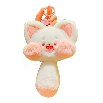 Linda Toy Kawaii Cute Cartoon Multifunctional Plush Wallet Storage Bag Cute Cat Plush Coin Purse