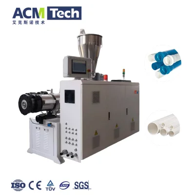 High Efficiency Digital Double-screw Automatic PVC Pipe Production Line High Productivity for Rigid Electrical Conduit