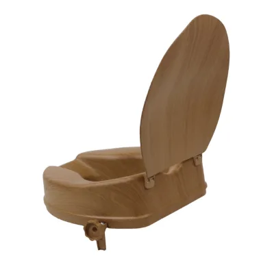 ODM Factory Hot Selling Raised Solid Wood Old Women Kids Toilet Seats Cover Wooden for the Elderly