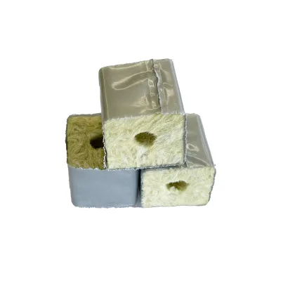 Soilless Cultivation of Agricultural stone Wool Plants Planting Water-retaining stone Wool Blocks