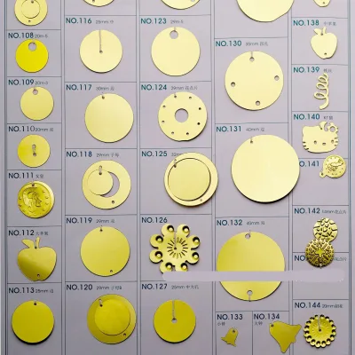 2021 New Style Colorful Laser Sequins,Spangle,Spangle Sequins PVC or PET Sequins