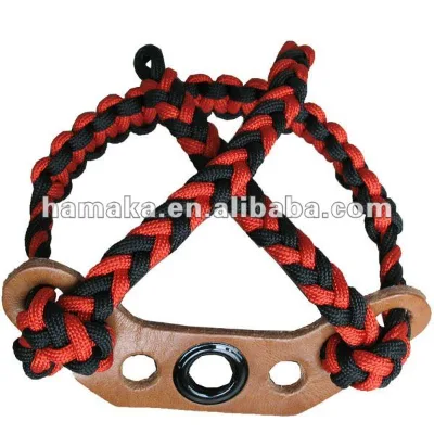 Hot Selling and High Quality Hunting Bow Sling for Compound Bow With Leather Wrist Sling Hunting Equipement
