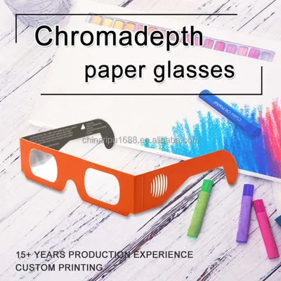 Swimming Polarized 3D Glasses Resin Material Colorful Chroma Depth