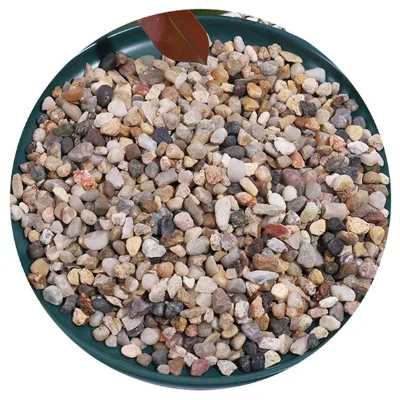 Fish Friendly On-time Shipment River Stone Mixed Color Building Material Pea Stone Pea Gravel Aquarium Stone
