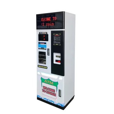 EC132 Laundry Coin Dispenser Front Load Banknote to Coin Changer with Hopper for Laundromat