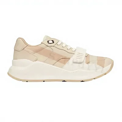 Stock 2025 Spring New Arrival Men's Leather Sneakers Lace-Up Toe Thick Sole Color-Block Design Sporty-Casual Low-Top Dad Shoes