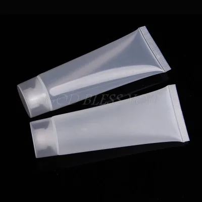 YAS 1pc Empty Tubes Cosmetic Cream Travel Lotion Containers Bottle Suitable for Portable Lotion/ Cream/ Cleanser/ Toothpaste