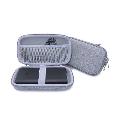 Waterproof EVA Power Bank Case Multi-functional EVA Storage Box for Cable Organizer Chargers Electronic Tech Bag
